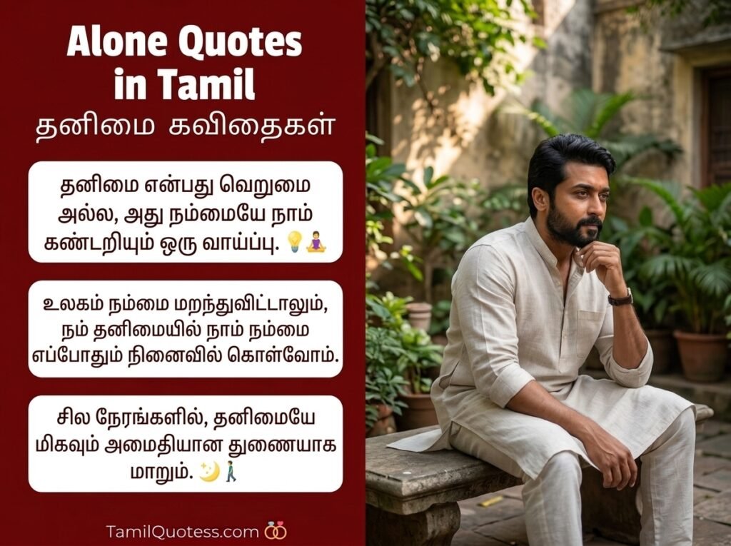 Alone Quotes in Tamil