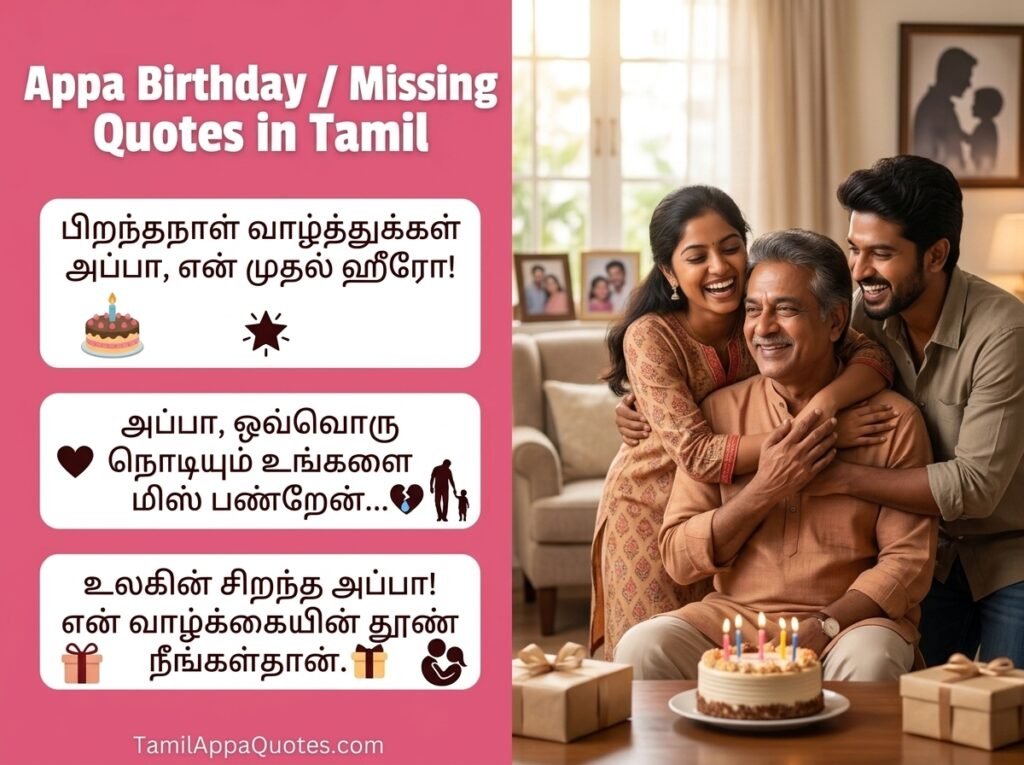 Appa Quotes in Tamil
