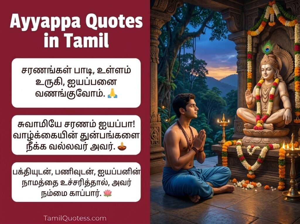 Ayyappa Quotes in Tamil