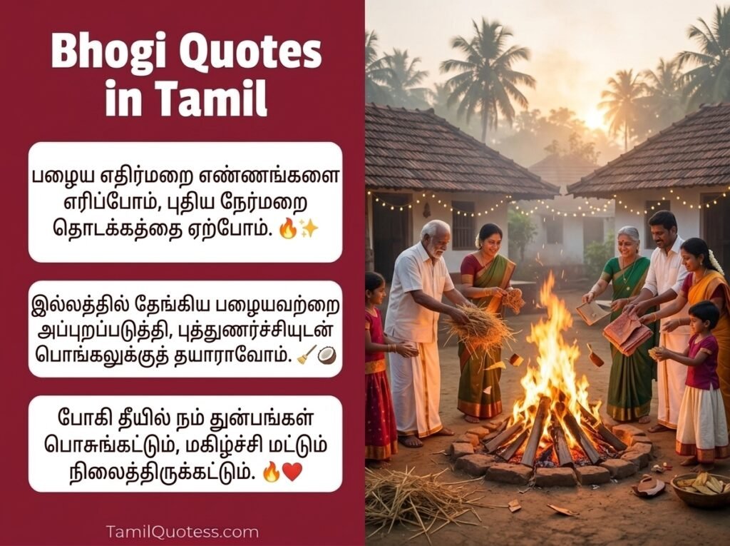 Bhogi Quotes in Tamil