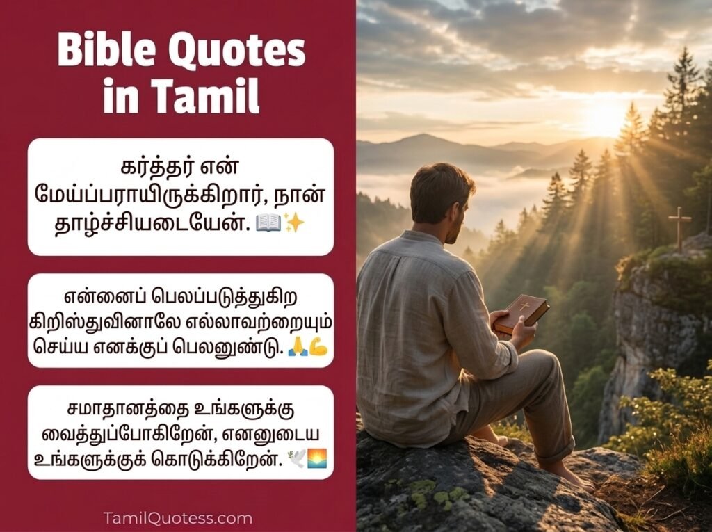 Bible Quotes in Tamil