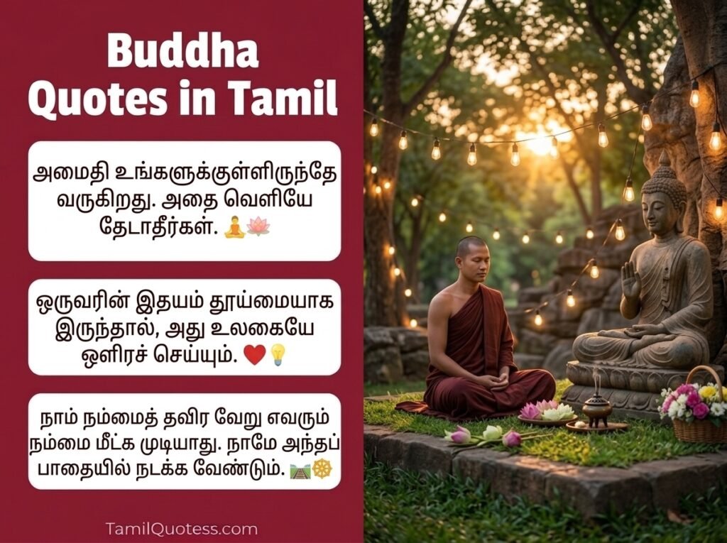 Buddha Quotes in Tamil