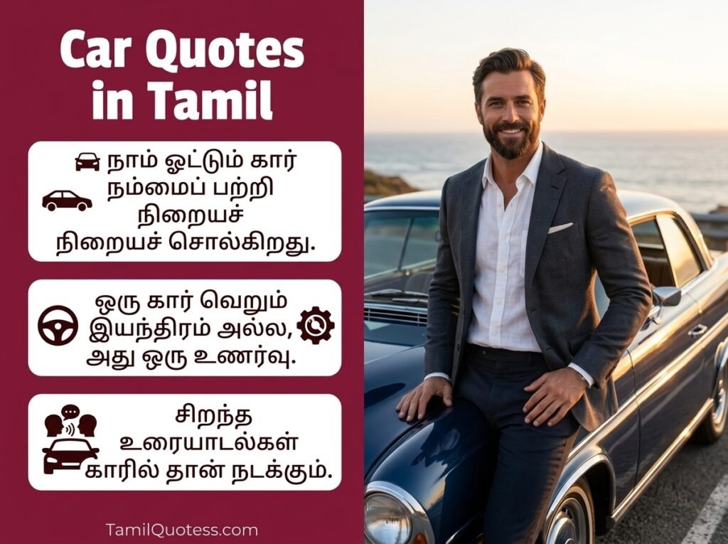 Car Quotes in Tamil