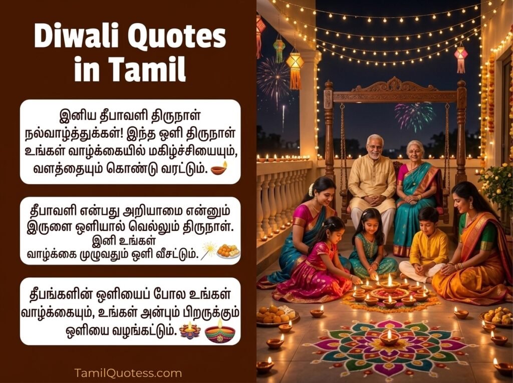 Diwali Quotes in Tamil