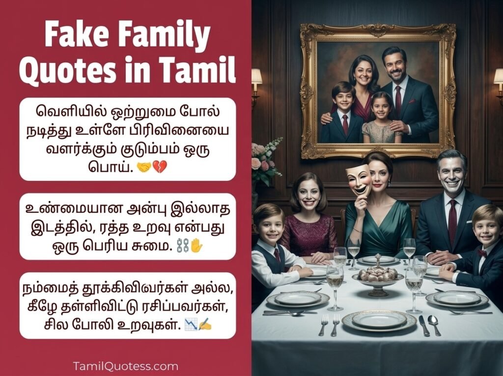 Fake Love Quotes in Tamil