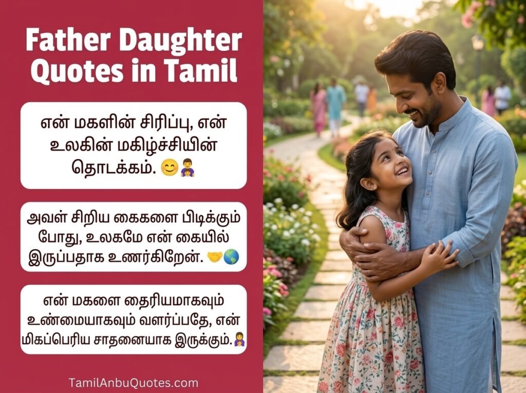 Father Daughter Quotes in Tamil