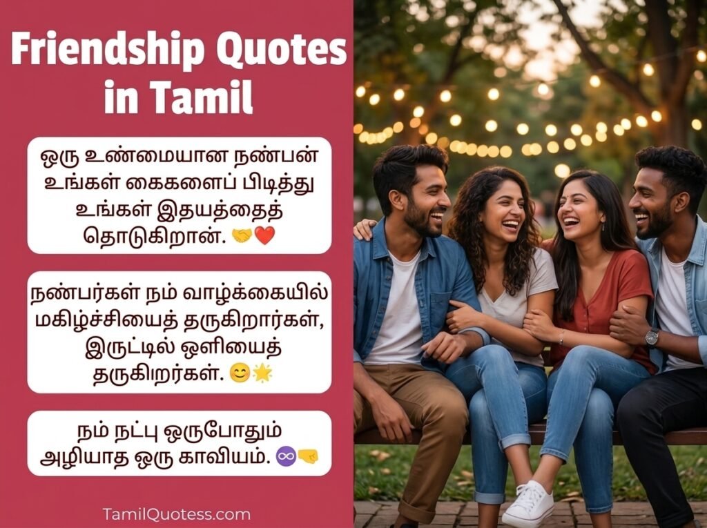 Friendship Day Quotes in Tamil