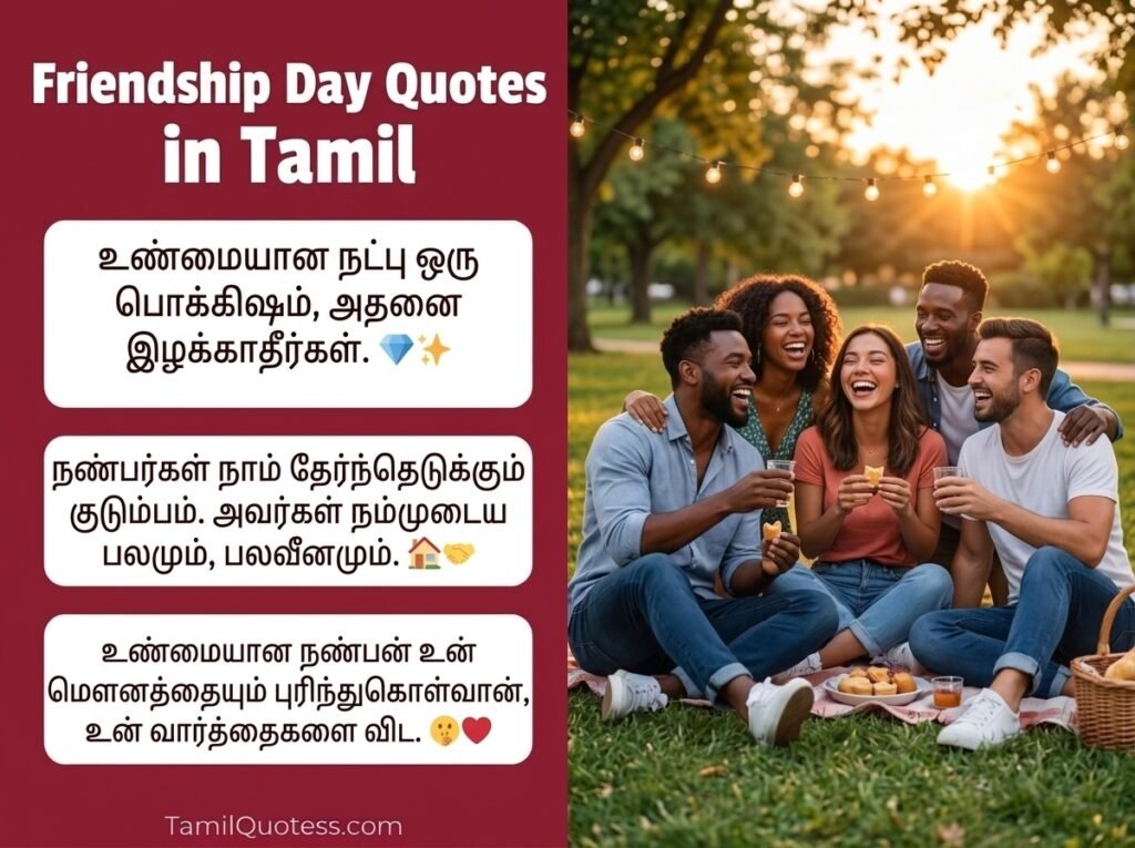 Friendship Quotes in Tamil