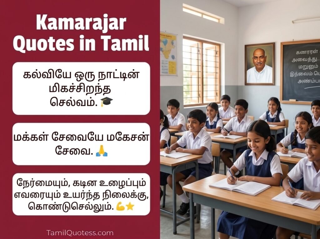 Kamarajar Quotes in Tamil