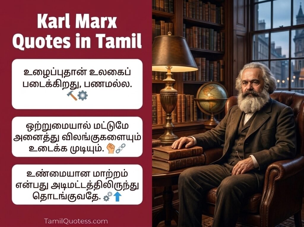 Karl Marx Quotes in Tamil