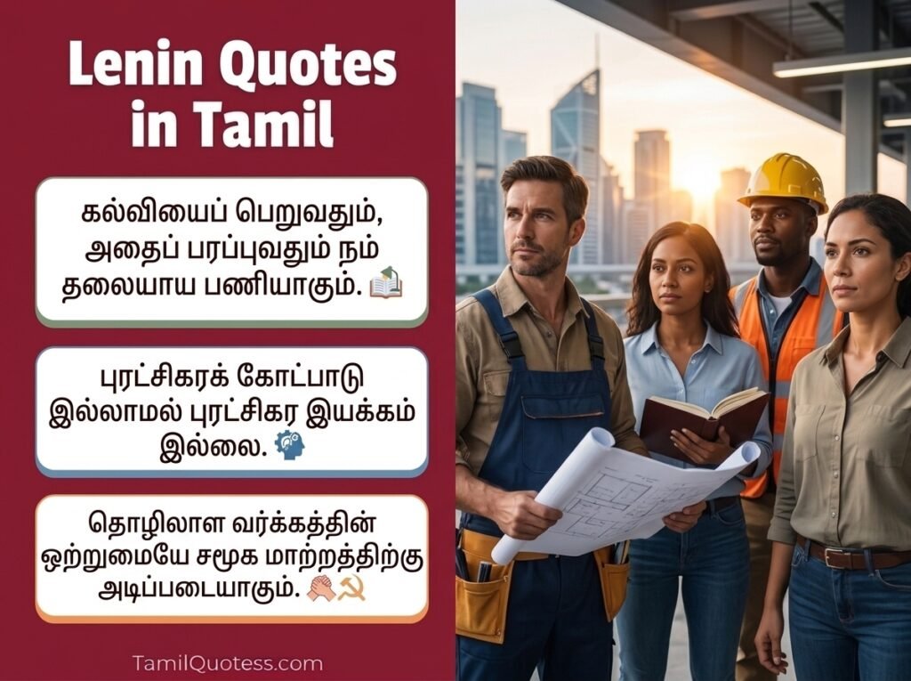 Lenin Quotes in Tamil