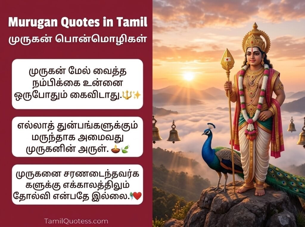 Murugan Quotes in Tamil