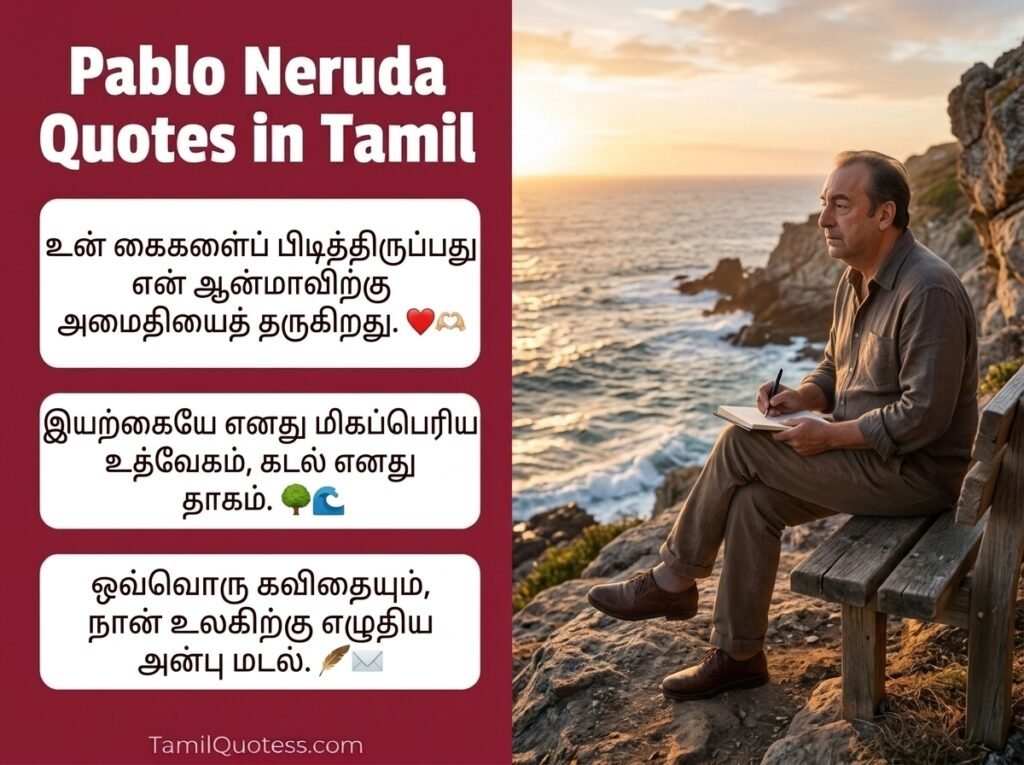 Pablo Neruda Quotes in Tamil