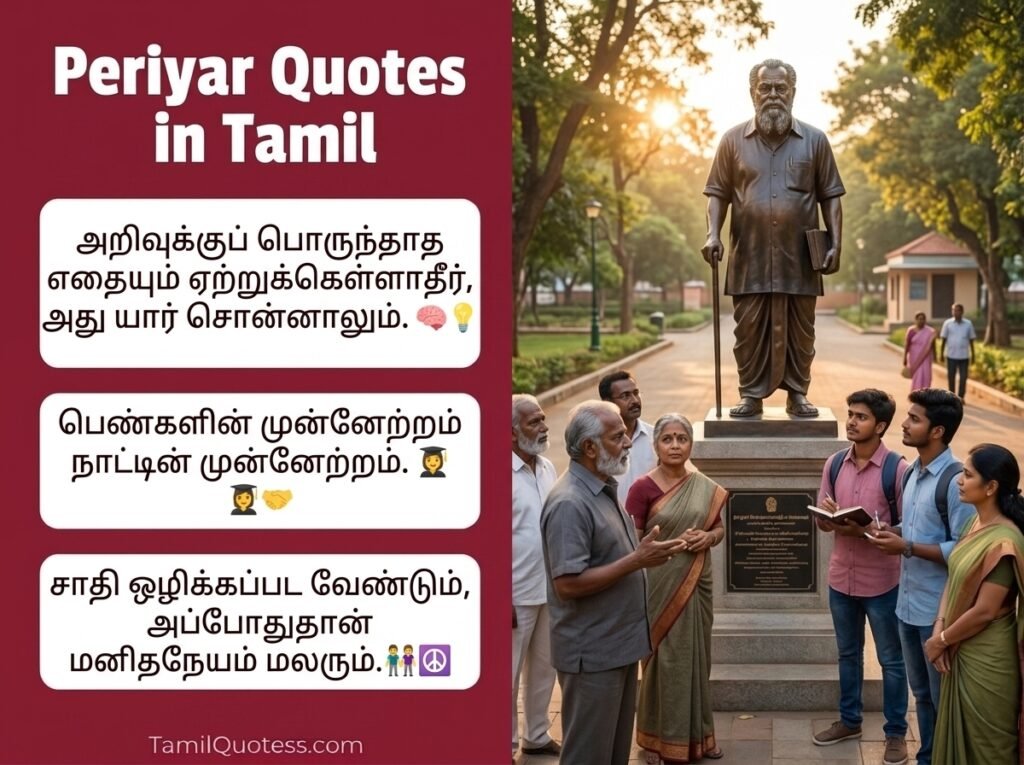 Periyar Quotes in Tamil