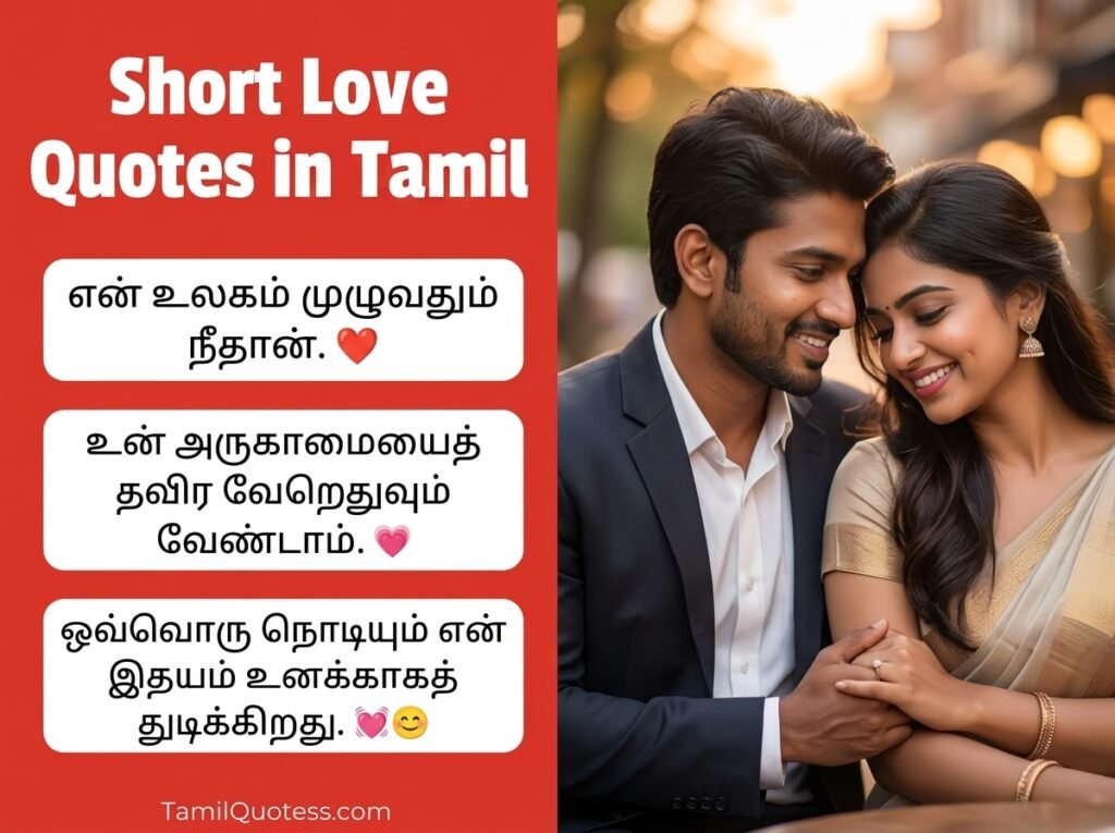 Short / One Line Tamil Quotes