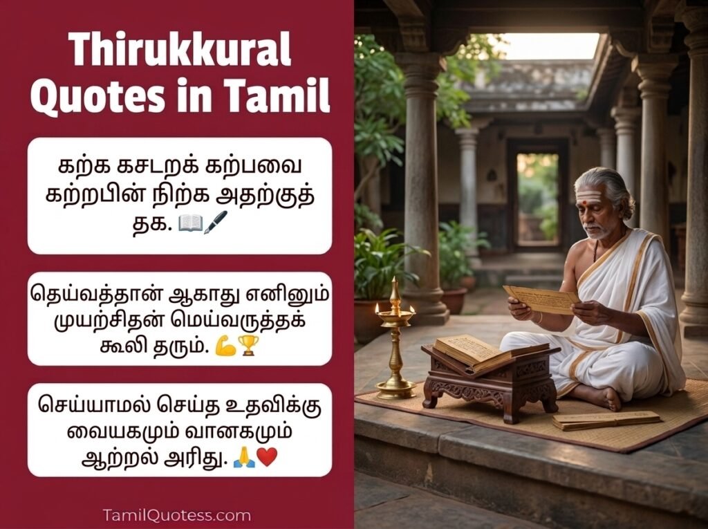 Thirukkural Quotes in Tamil