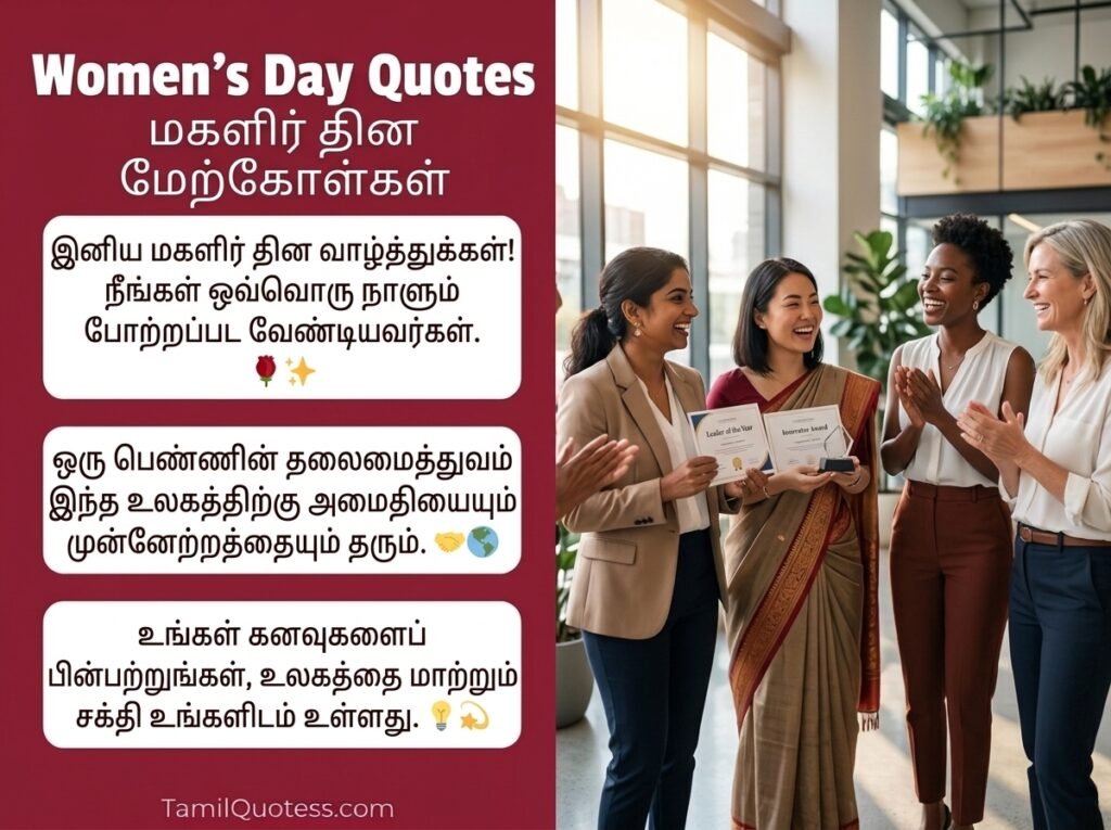 Women Quotes in Tamil